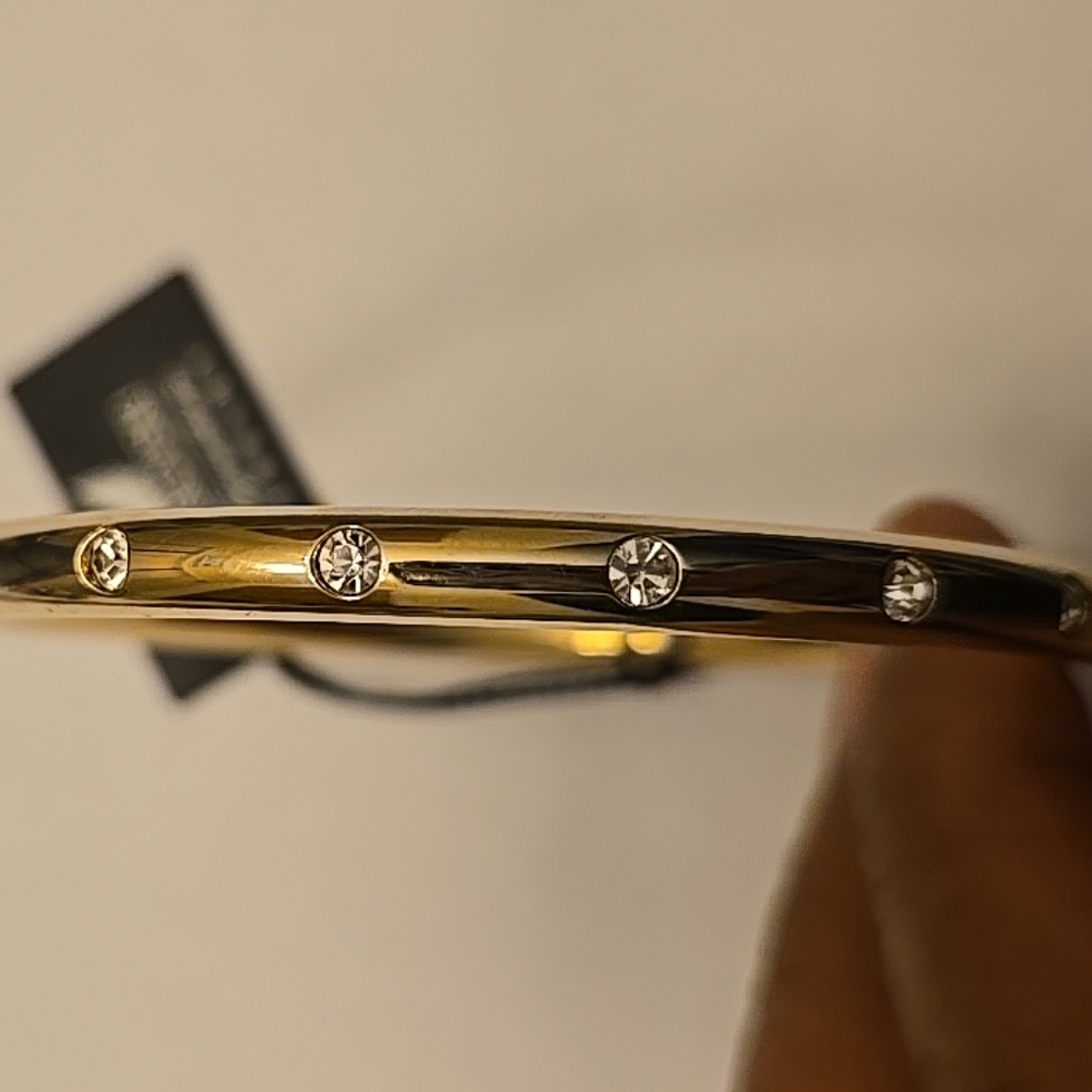 Swarovski Stacking Bracelet Featuring a Polko Dot Pavé Crystal Design